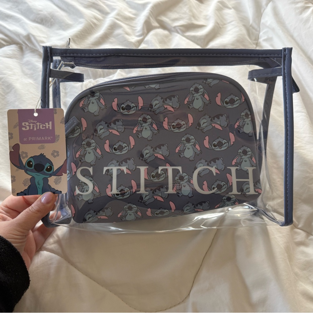 Primark Stitch Cosmetic Bag Set